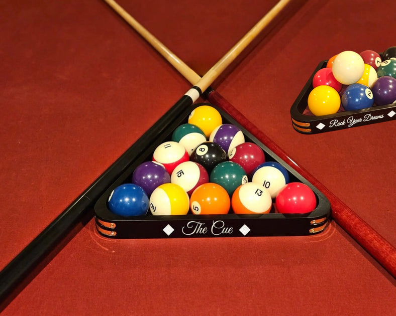 Personalized Billiard Pool Racks – Twisted Edge Creations