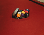 Professional 9-Ball Rack | Pool 9 and Brush | Twisted Edge Creations