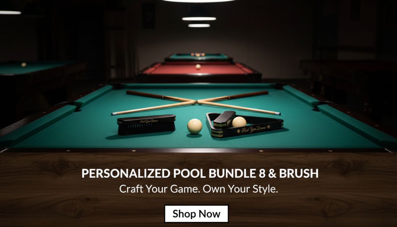 Personalized Pool Bundle 8 & Brush Twisted Edge Creations