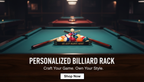 Personalized Billiard Rack Twisted Edge Creations