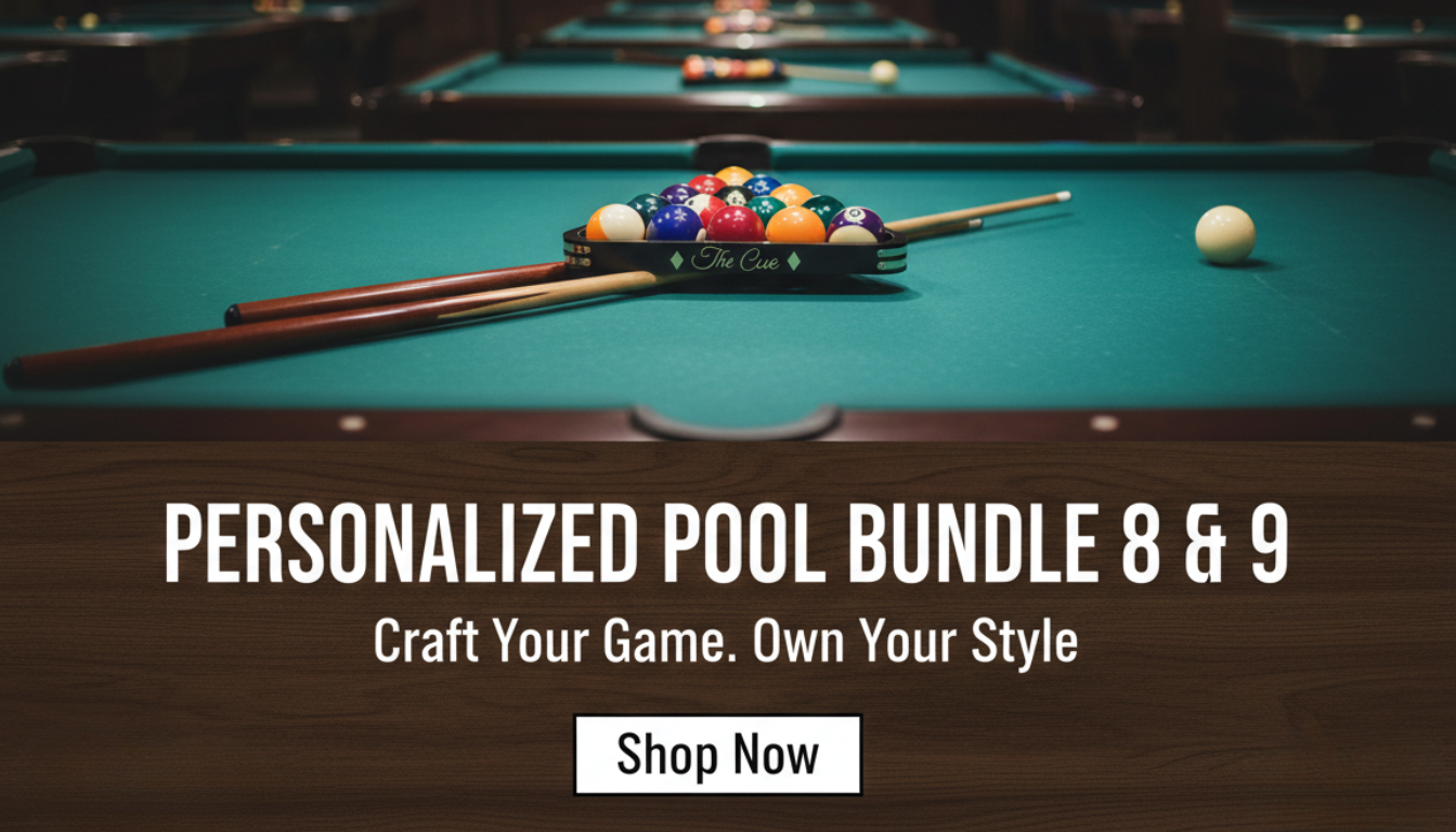 Personalized Billiards Bundle 8, 9 and Brush Twisted Edge Creations