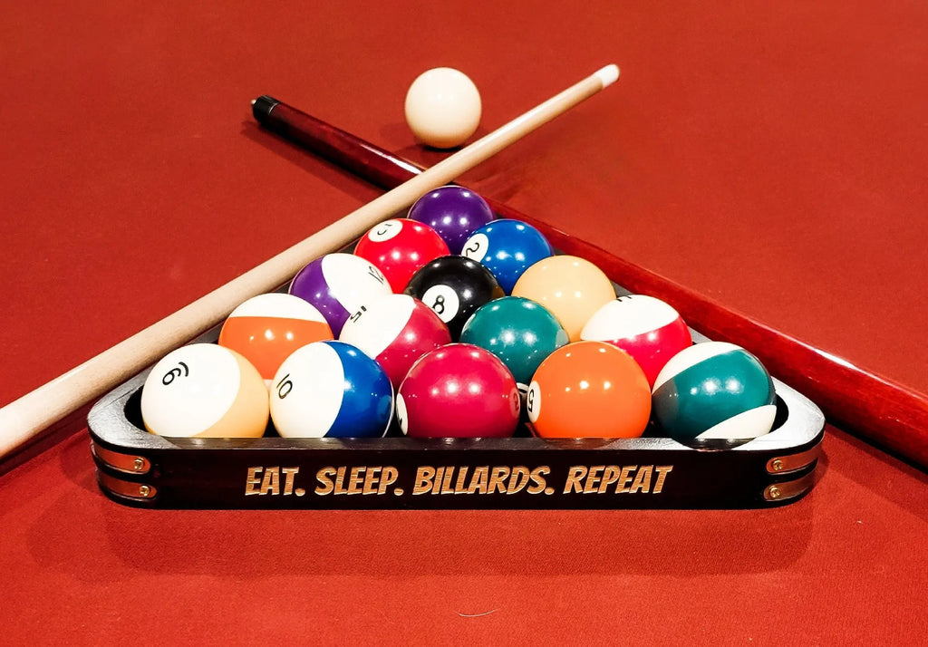 Custom Rack | Pool Triangle | Billiards Triangle | Gift for Him | Her | Wedding | Anniversary | Billiards Supplies | Pool Room | Pool Player