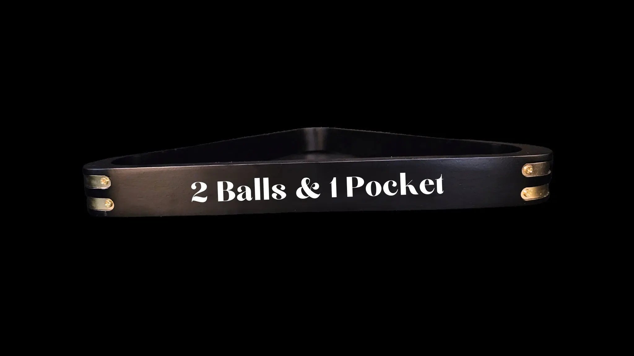 2 Balls & 1 Pocket | Pool Triangle | Billiards Triangle | Gift for Him | Her | Wedding | Anniversary | Billiards Supplies | Pool Room