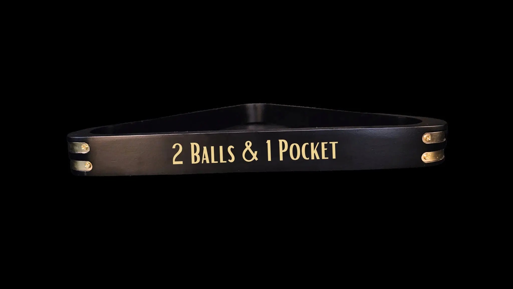 2 Balls & 1 Pocket | Pool Triangle | Billiards Triangle | Gift for Him | Her | Wedding | Anniversary | Billiards Supplies | Pool Room