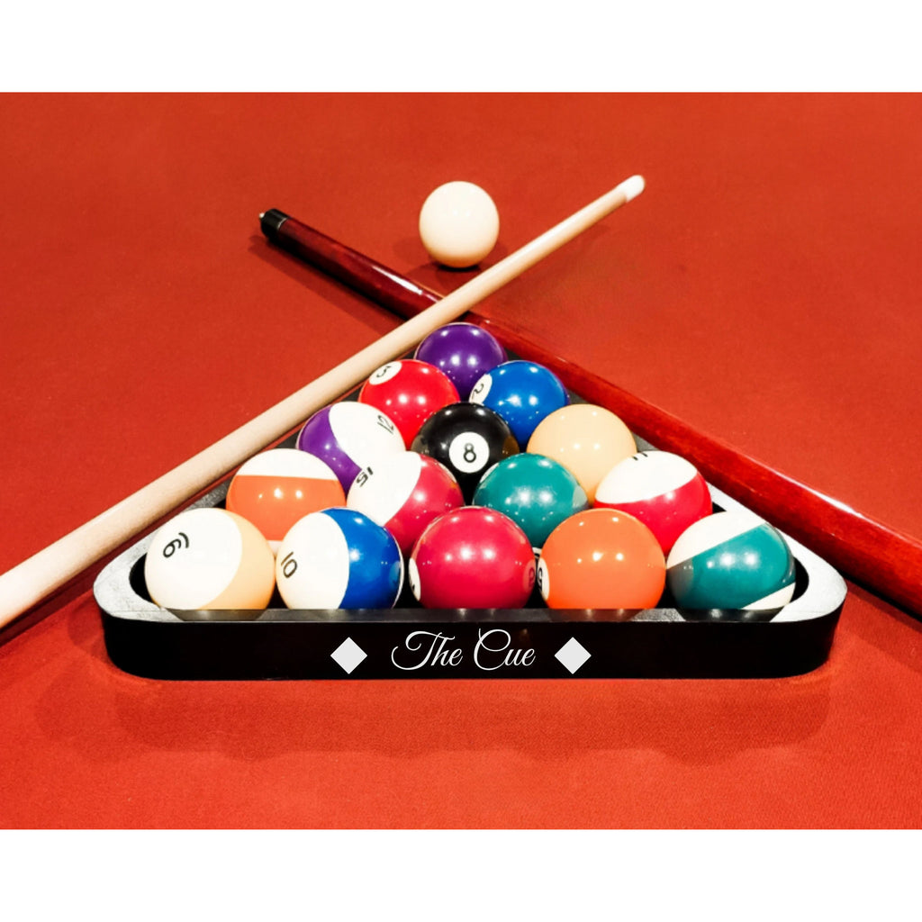 Personalized Billiard Rack | Custom Engraving | Pool Triangle | Billiards Triangle | Gift for Him | Her | Wedding | Anniversary